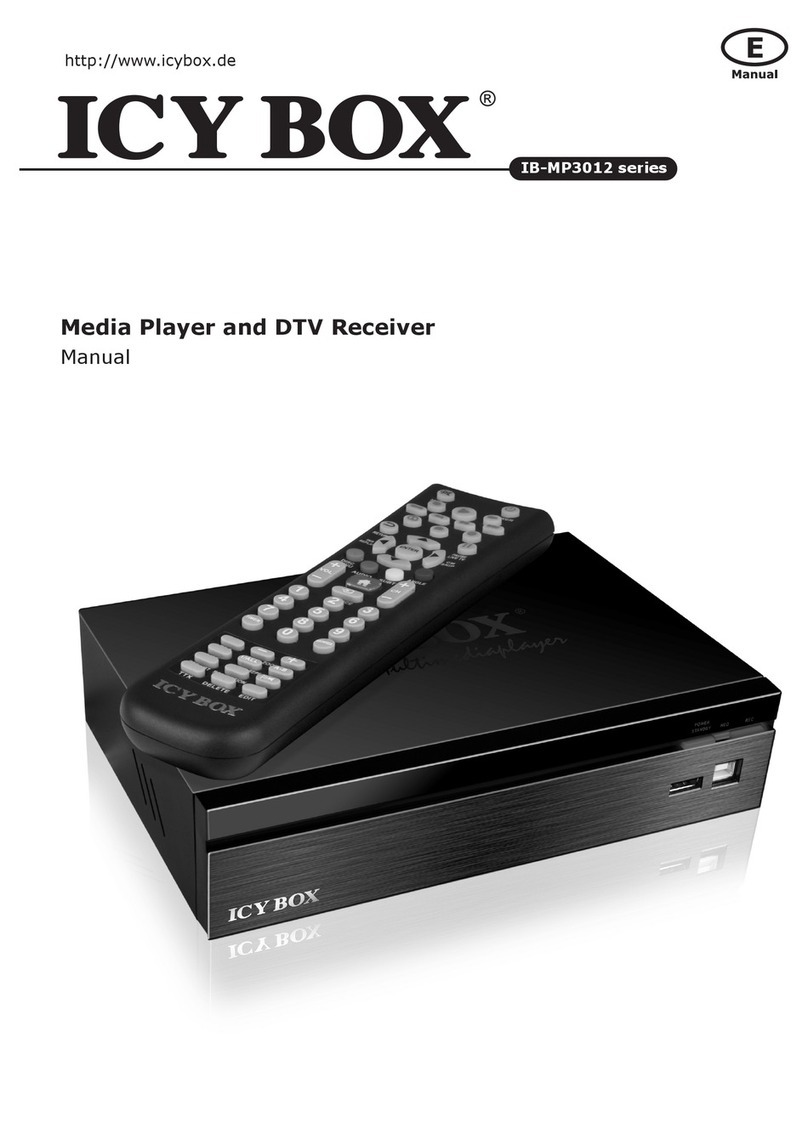 Icy Box IB-MP3012 series manual