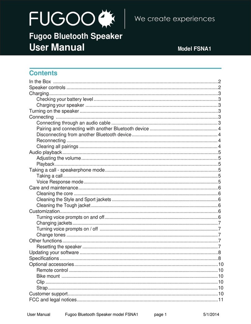 Fugoo FSNA1 user manual