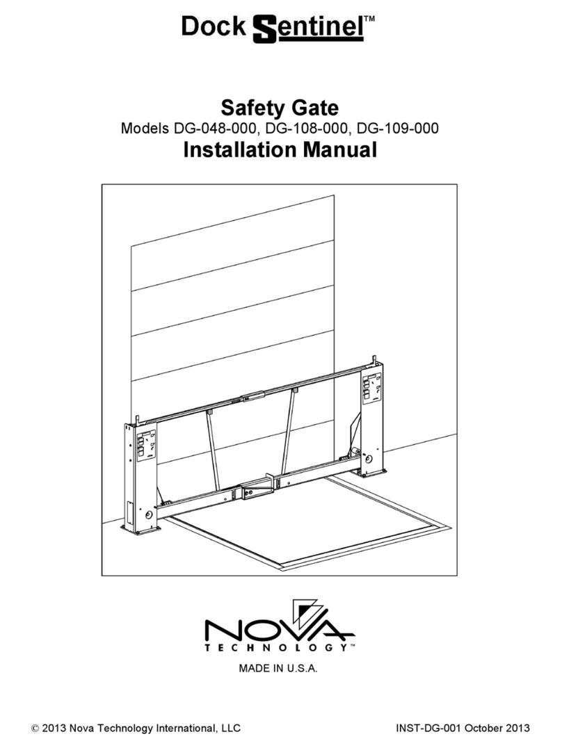 Nova Dock Sentinel DG-109-000 User manual