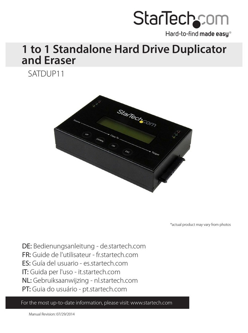StarTech.com SATDUP11 User manual