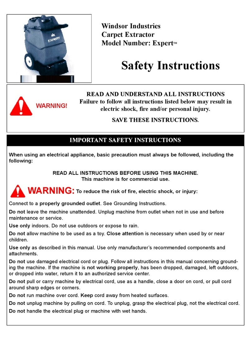 Windsor EXPERT Installation instructions