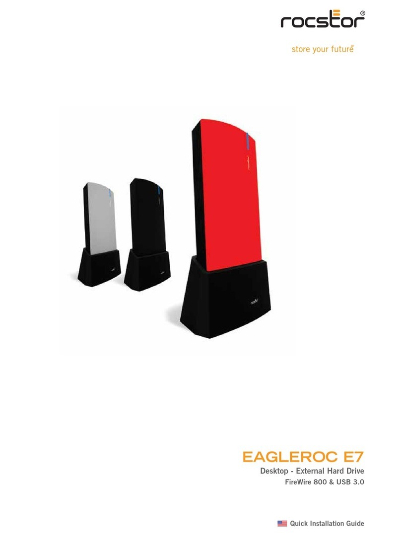 Rocstor EAGLEROC E7 User manual Rocstor EAGLEROC E7 User manual