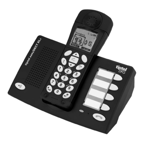 TIPTEL easy DECT XL operating instructions