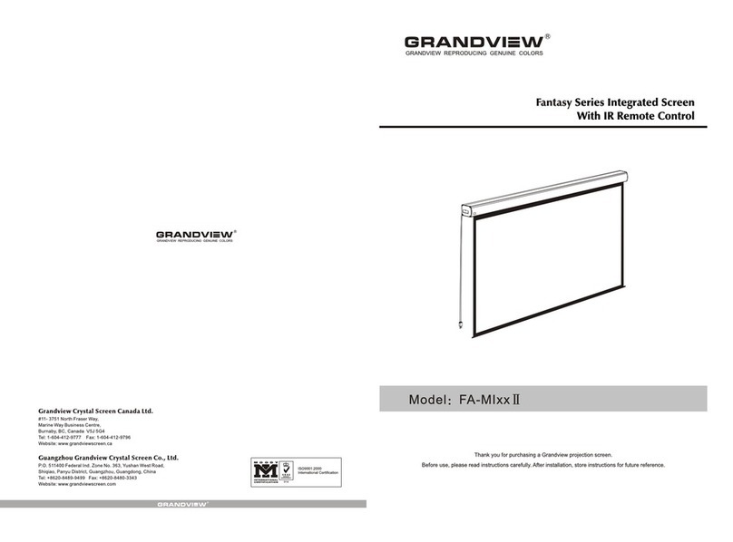 Grandview FA-MIxx II user manual Grandview FA-MIxx II user manual