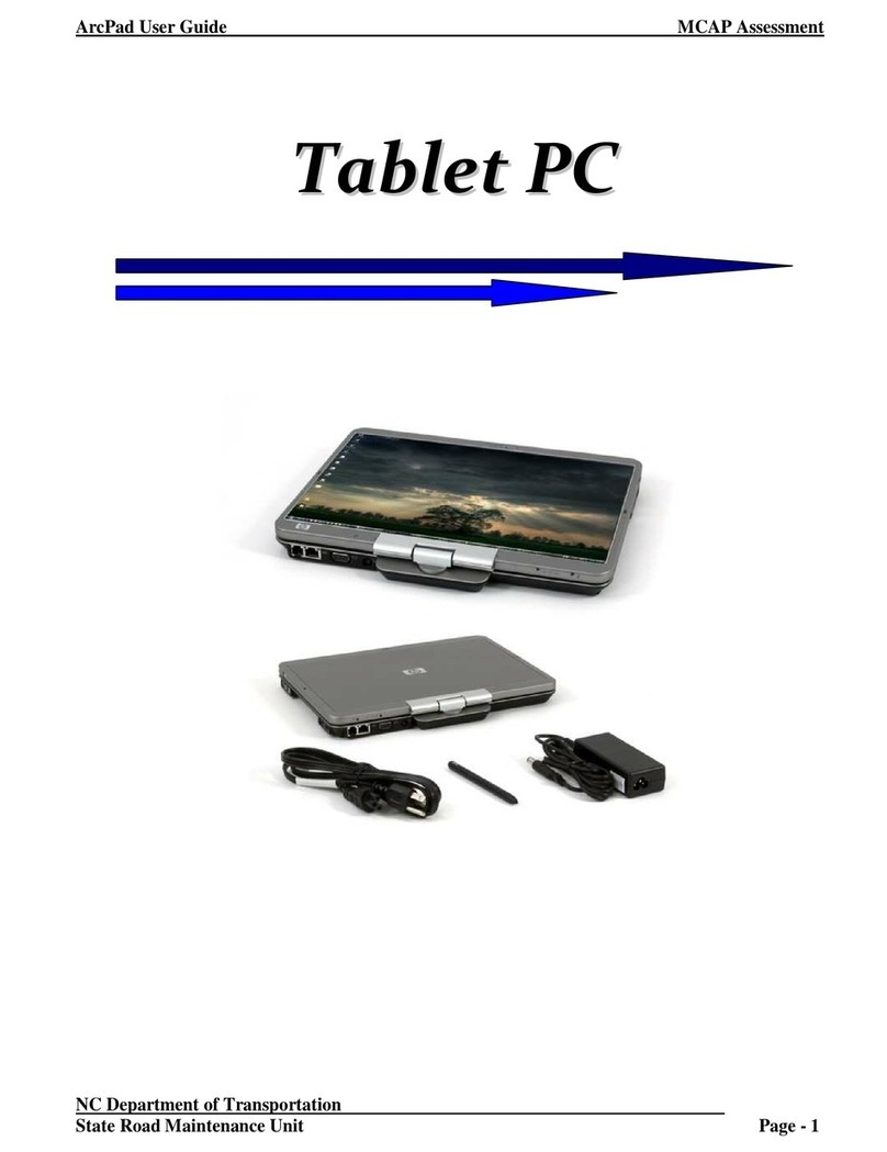 HP ArcPad User manual