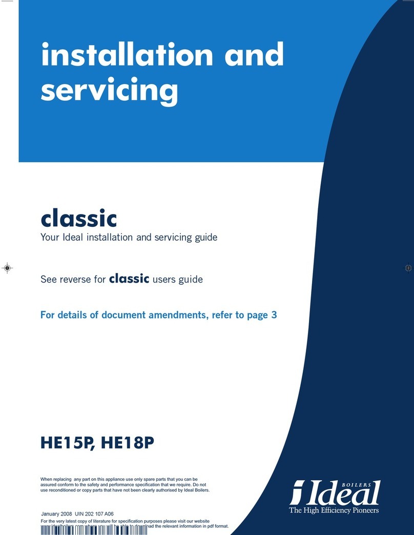 IDEAL classic HE15P User guide