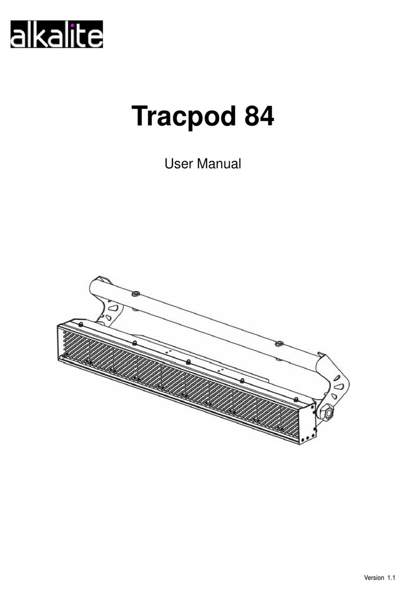 Alkalite Tracpod 84 User manual