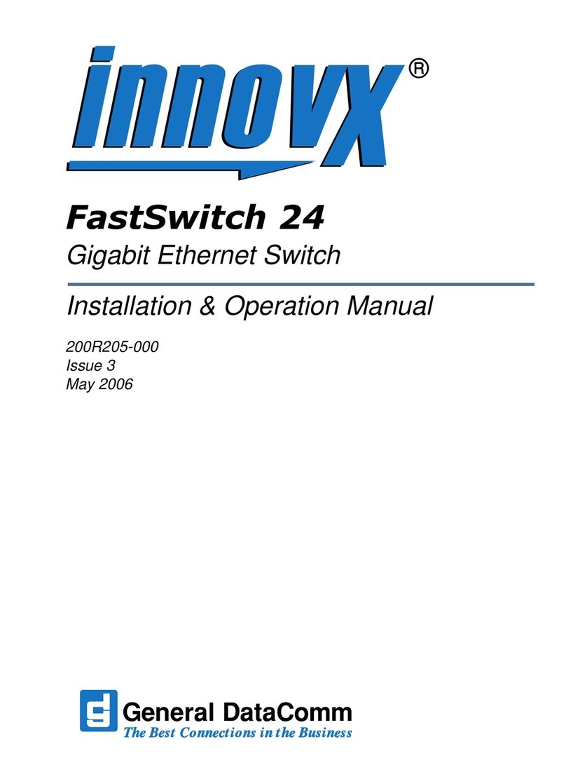 Innovx FastSwitch 24 Operating instructions