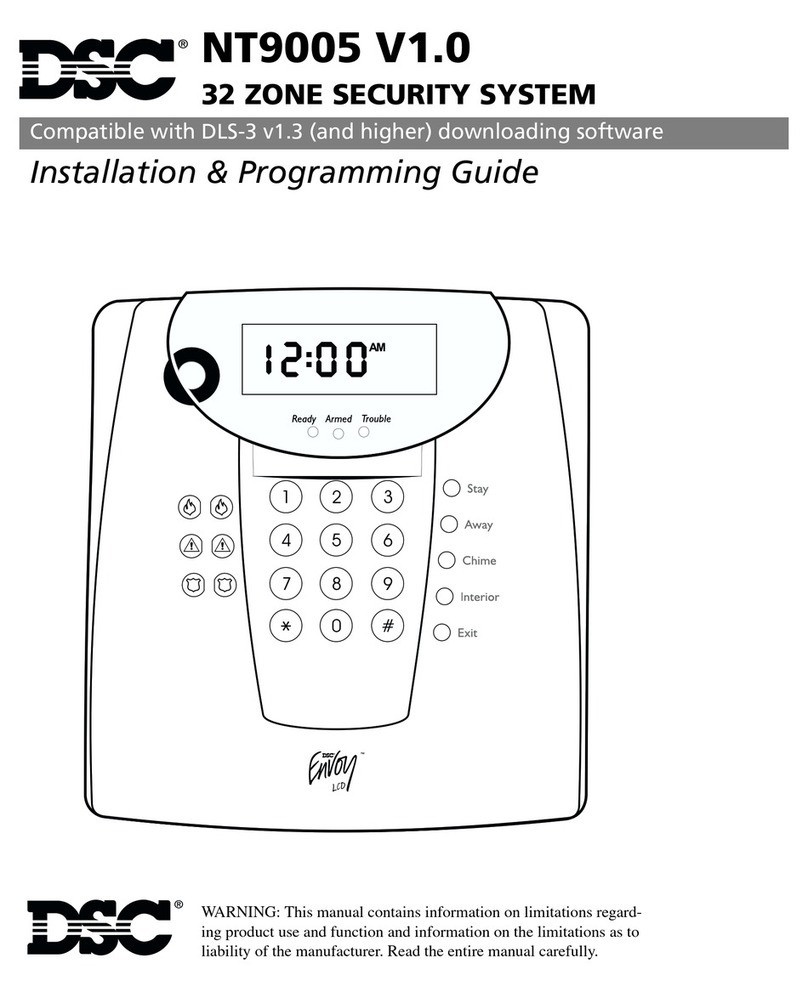 DSC Envoy NT9005 V1.0 Installation & programming guide