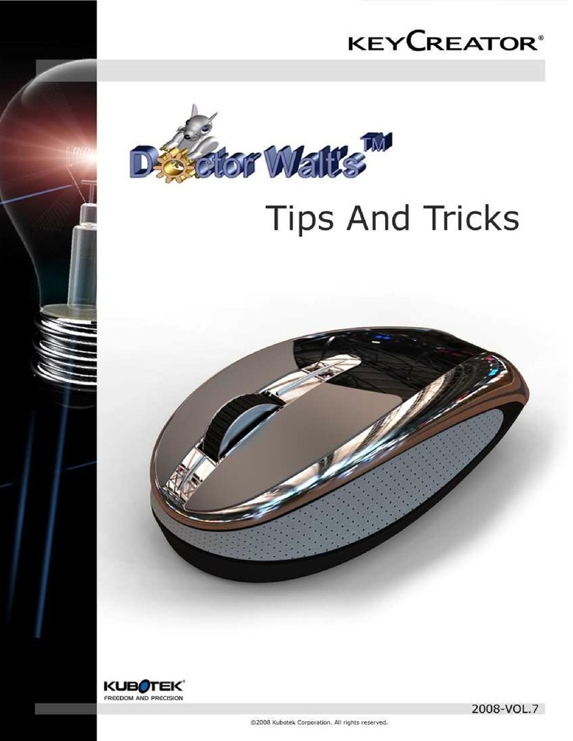 Kubotek KeyCreator Tips and tricks