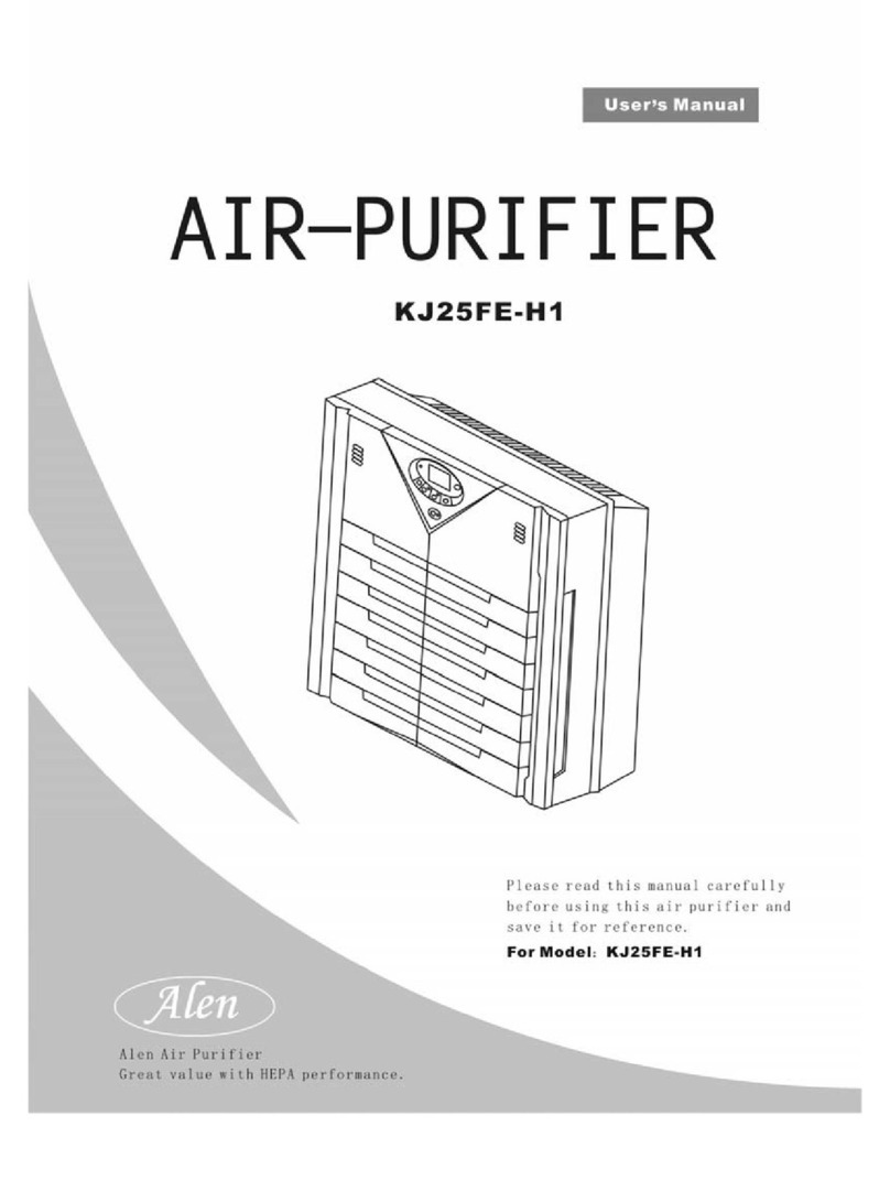 Alen KJ25FE-H1 user manual