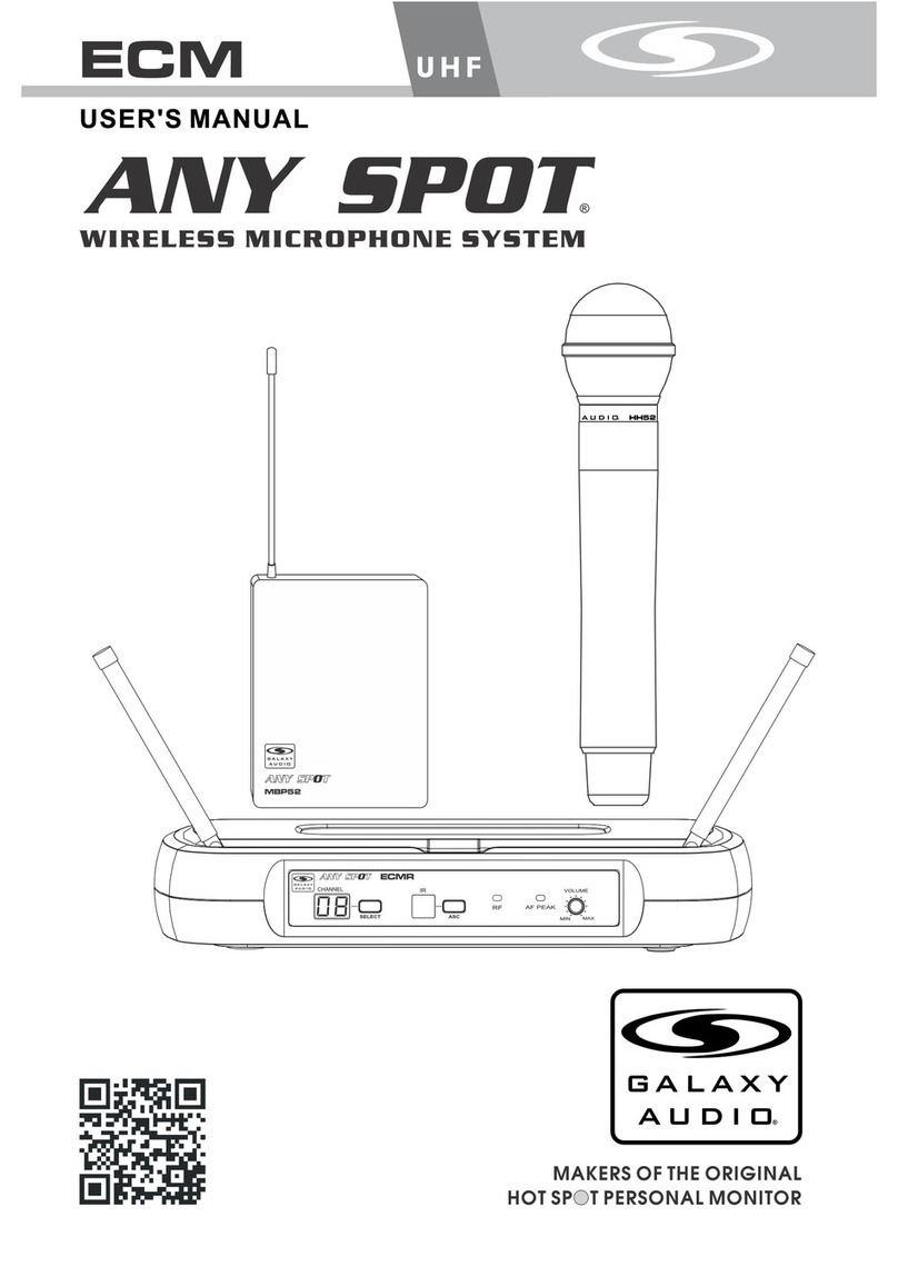 ECM ANY SPOT user manual