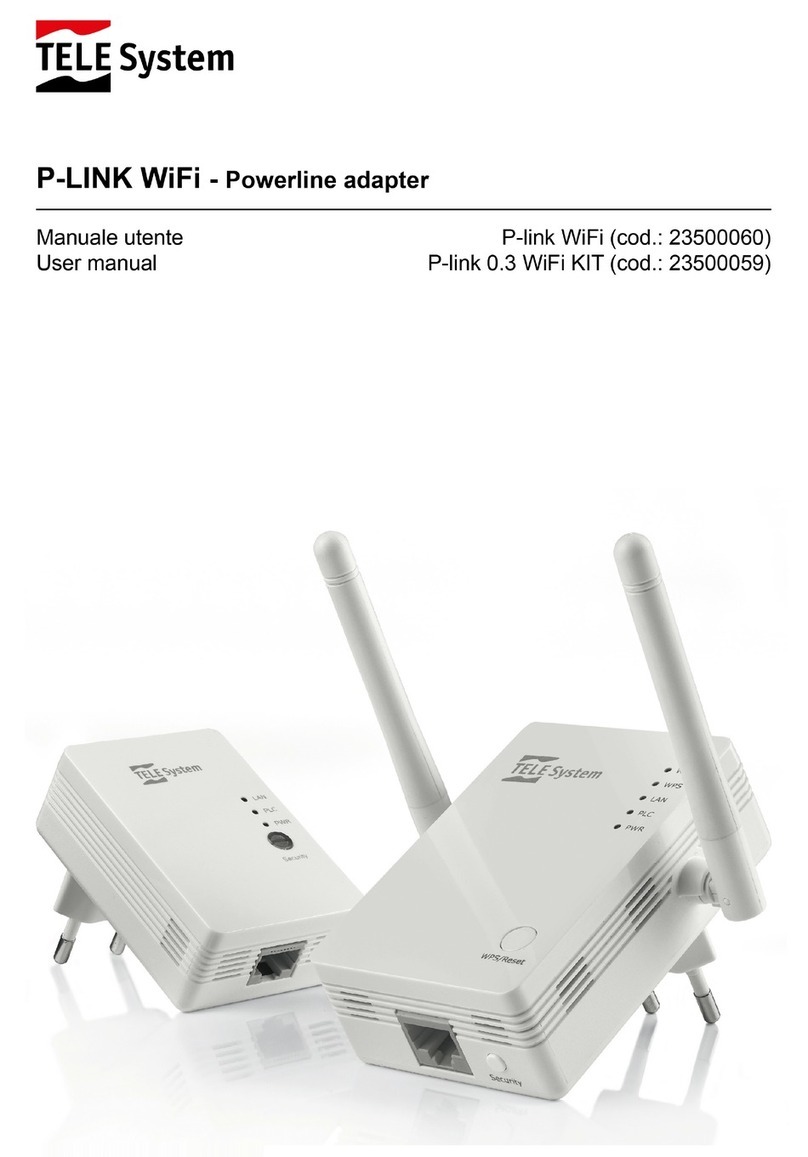 Telesystem P-Link WiFi user manual