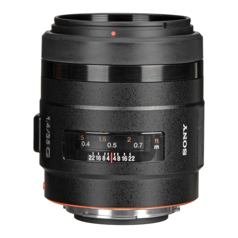 Sony SAL-35F14G - 35mm f/1.4 Aspherical G Series Standard Zoom... Service manual Sony SAL-35F14G - 35mm f/1.4 Aspherical G Series Standard Zoom... Service manual