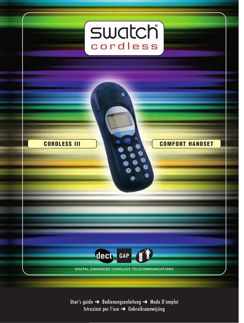 Swatch Cordless III user guide