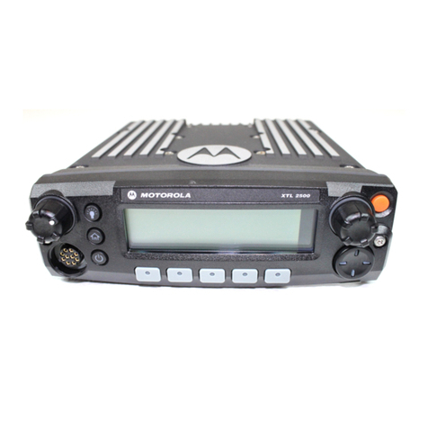 Motorola ASTRO XTL 2500 User manual