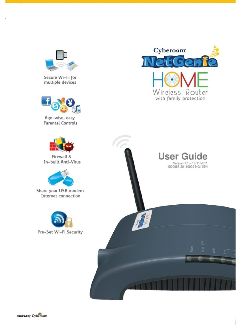 Cyberoam NetGenie User manual
