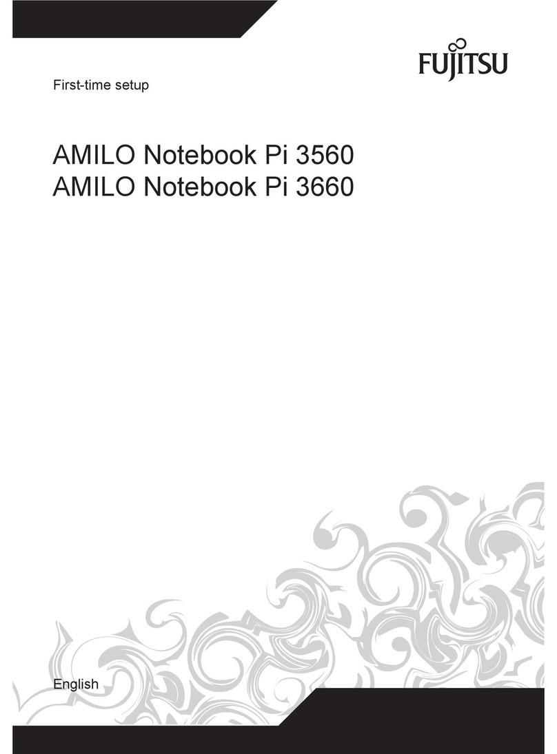 Fujitsu AMILO Pi 3560 User manual