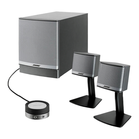 Bose Companion 3 Series II User manual