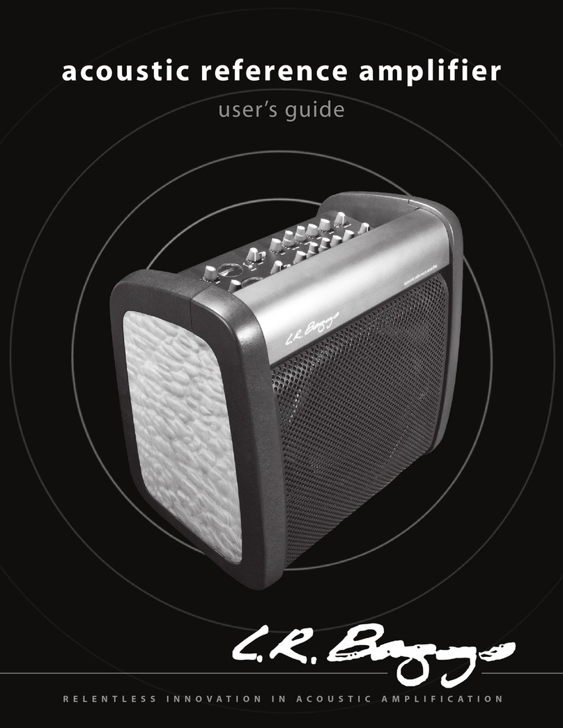 L.R. Baggs Acoustic Reference Amplifier user guide