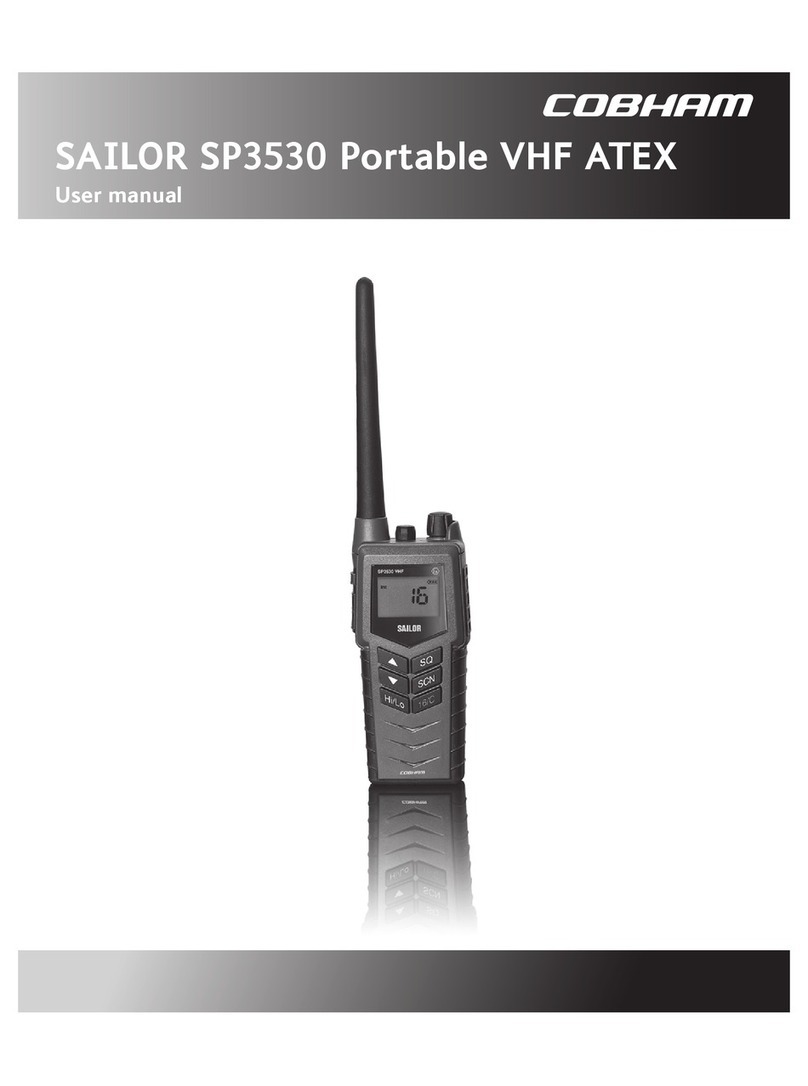COBHAM Sailor SP3530 user manual