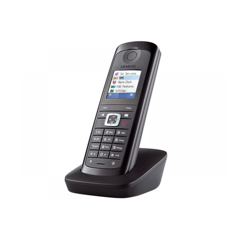 Siemens Gigaset E49H User manual Siemens Gigaset E49H User manual