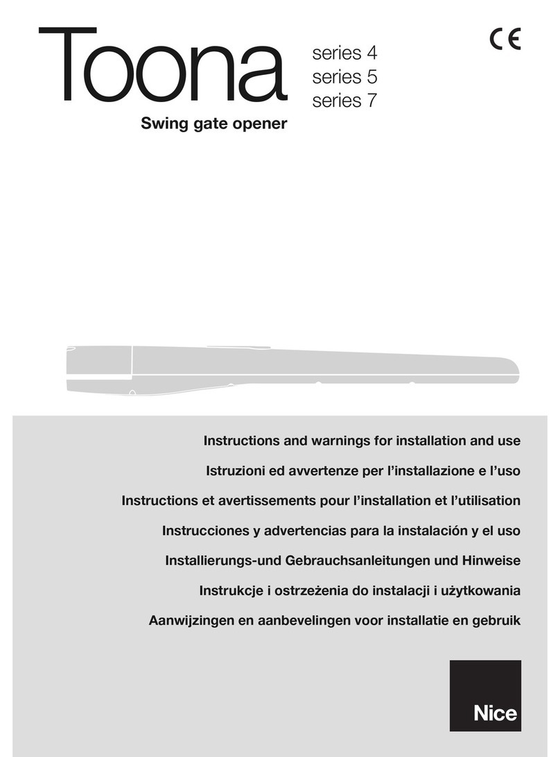 Toona series 4 installation manual