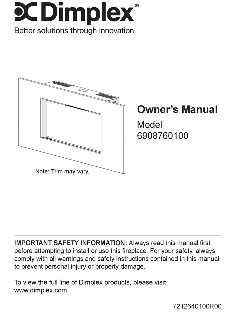 Dimplex 6908760100 owner's manual