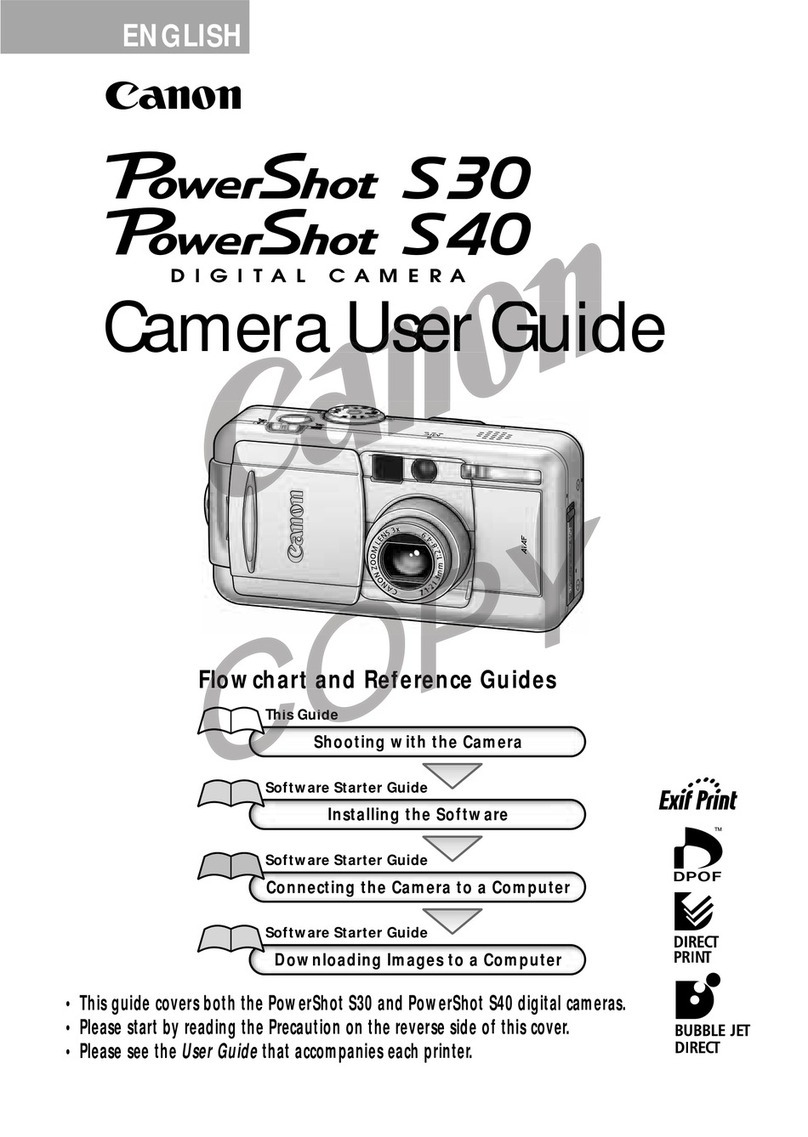 Canon PowerShot S30 user guide