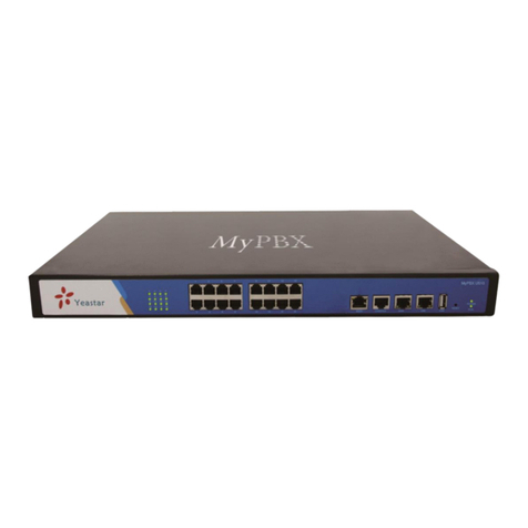 Yeastar Technology MyPBX U510 User manual