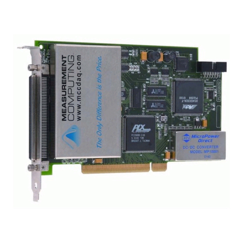 Measurement Computing PCI-DAS6052 user guide