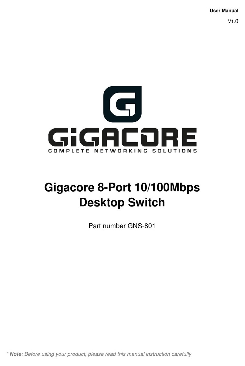 Gigacore GNS-801 user manual
