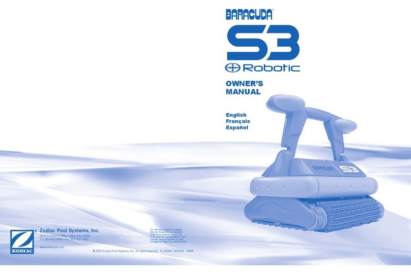 baracuda S3 Robotic owner's manual