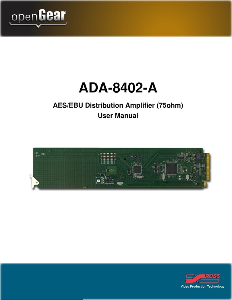 Opengear ADA-8402-A user manual Opengear ADA-8402-A user manual