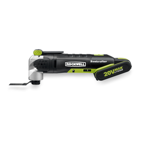 Rockwell Sonicrafter RK2863K User manual