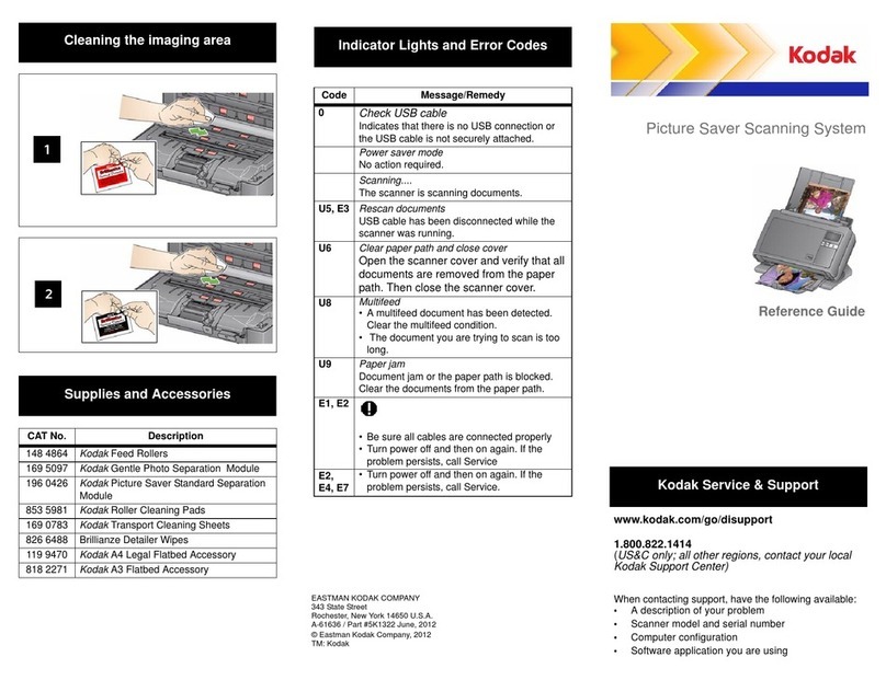 Kodak i2400 User manual