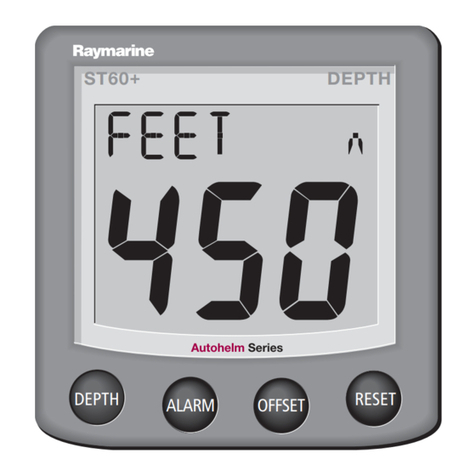 Raymarine ST60+ SPEED INSTRUMENT User manual Raymarine ST60+ SPEED INSTRUMENT User manual