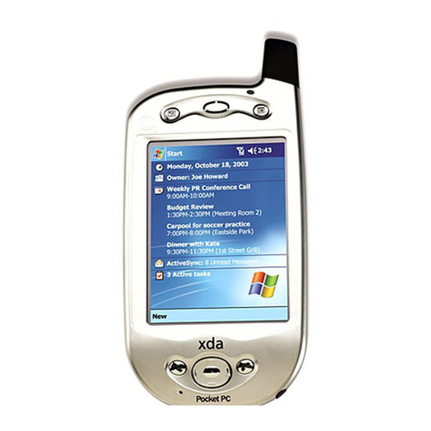 O2 Xda User manual