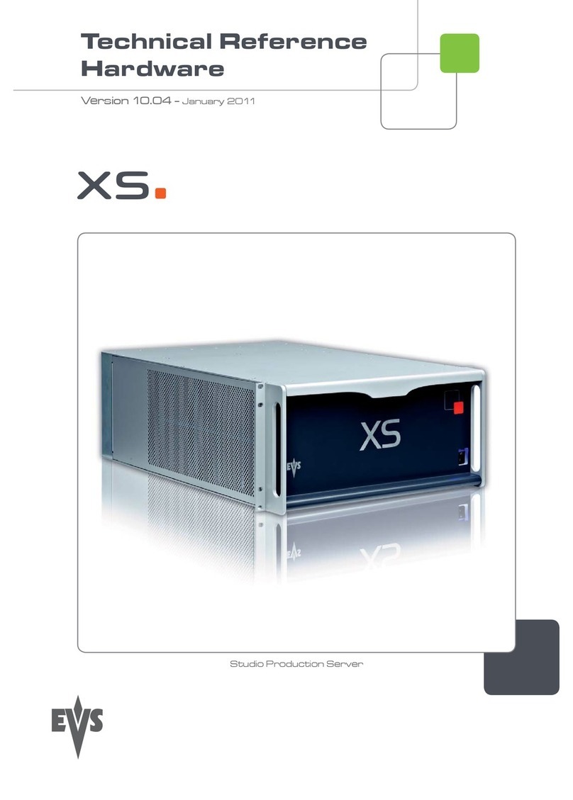 EVS XS Technical reference manual
