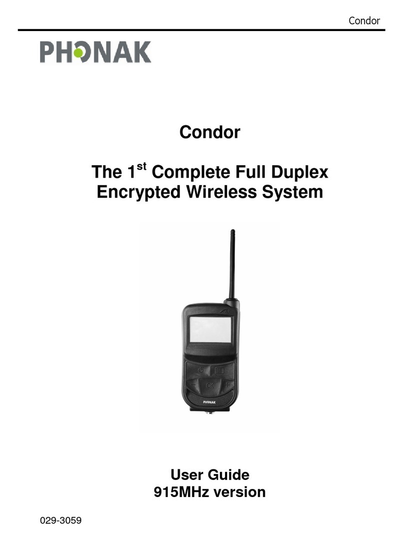 Phonak Condor user guide