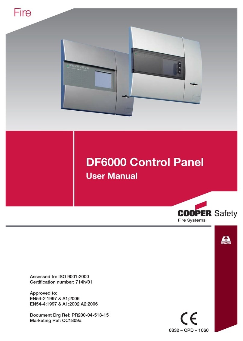 Cooper DF6000 user manual