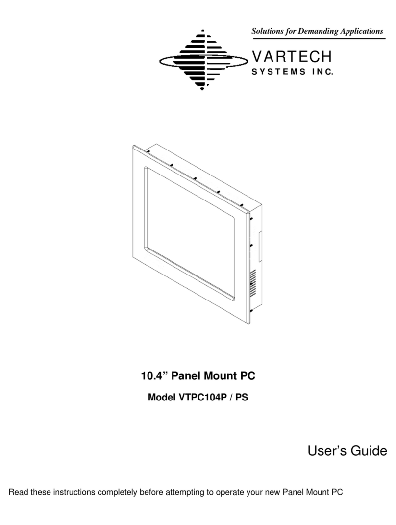 VarTech Systems VTPC104P User manual