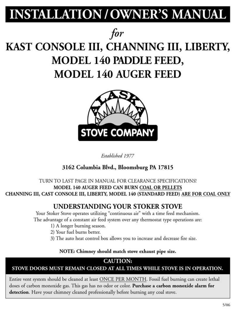 ALASKA KAST CONSOLE III User manual