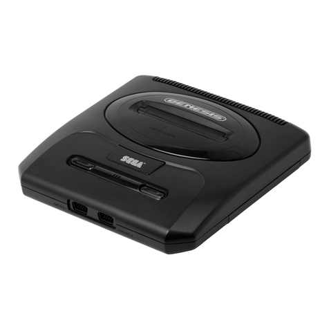 Sega GENESIS II User manual