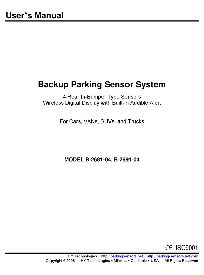HY Technologies B-2681-04 User manual