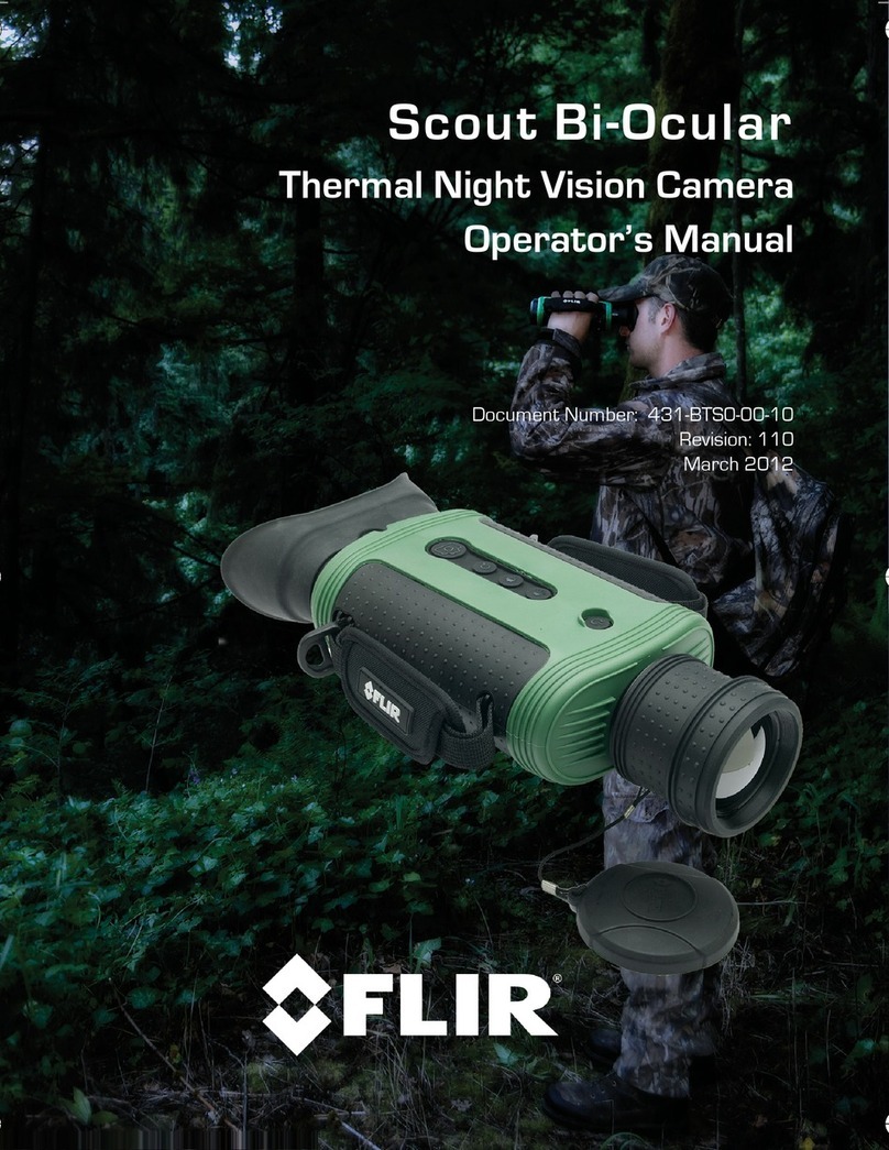 FLIR Scout Bi-Ocular Operator's manual FLIR Scout Bi-Ocular Operator's manual
