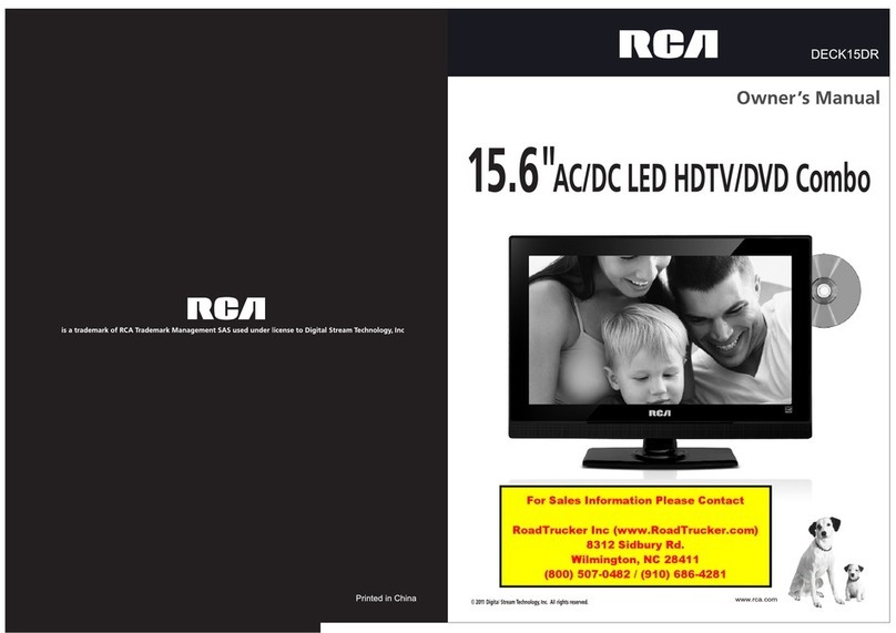 RCA DECK15DR User manual