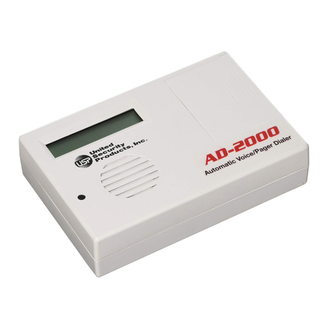 USP AD-2000 User manual