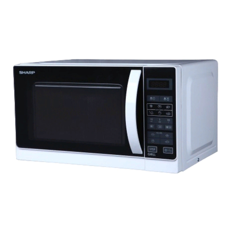 Sharp R-662 User manual