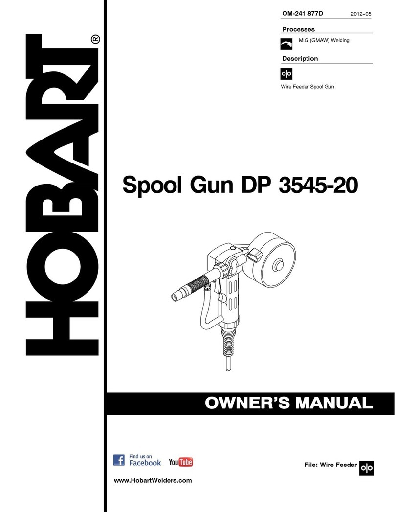 Hobart DP 3545-20 User manual